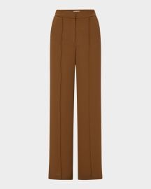 Veronica Beard Edia Tailored Wide-Leg Pants at Neiman Marcus