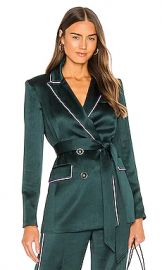 Veronica Beard Eiza Jacket in Emerald from Revolve com at Revolve