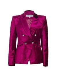 Veronica Beard Elam Dickey Velvet Crystal Blazer at Saks Fifth Avenue