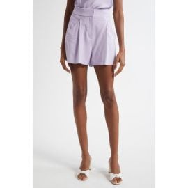 Veronica Beard Elbe Pleated Shorts at Nordstrom