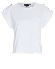 Veronica Beard Eletra Cotton T-Shirt at Intermix