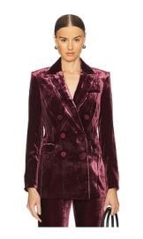 Veronica Beard Ellette Dickey Jacket In Wine at Revolve