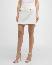 Veronica Beard Emar Straight Mini Skirt at Neiman Marcus