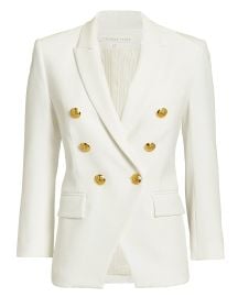 Veronica Beard Empire Double-Breasted Blazer at Intermix