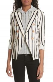 Veronica Beard Empire Stripe Dickey Jacket at Nordstrom