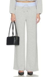 Veronica Beard Ernie Pant In Light Heather Grey at Revolve