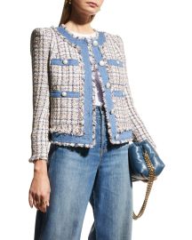 Veronica Beard Esten Tweed Jacket at Neiman Marcus