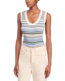 Veronica Beard Ezinna Stripe Knit Tank Bloomingdale39s at Bloomingdales