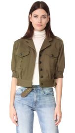 Veronica Beard Fleet SS Military Jacket at Shopbop