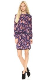 Veronica Beard Floral Batik Print Keyhole Shirtdress at Shopbop