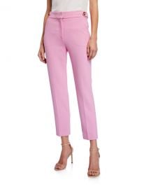 Veronica Beard Gamila Mid-Rise Ankle Pants at Neiman Marcus