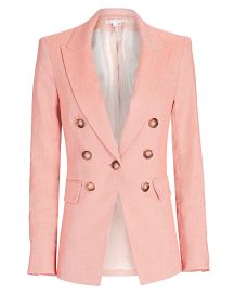 Veronica Beard Gaya Dickey Double-Breasted Blazer at Intermix