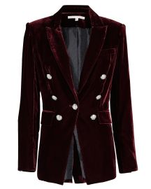 Veronica Beard Gaya Dickey Jacket In Red reg at Intermix