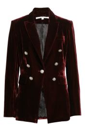 Veronica Beard Gaya Velvet Dickey Jacket at Nordstrom