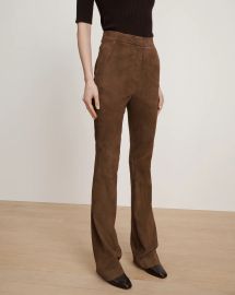 Veronica Beard Gracie Suede Flare Pant at Veronica Beard