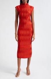 Veronica Beard Gramercy PlissMidi Dress at Nordstrom