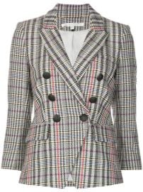 Veronica Beard Houndstooth Print Blazer - Farfetch at Farfetch