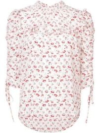 Veronica Beard Howell Flora Blouse - Farfetch at Farfetch