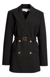 Veronica Beard Hutchinson Double Breasted Wool Blend Dickey Jacket at Nordstrom