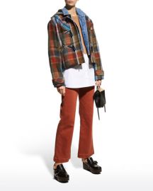 Veronica Beard Ianna Plaid Duffle Coat at Neiman Marcus