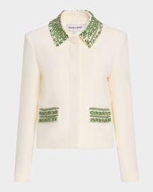 Veronica Beard Imogen Crystal-Embellished Jacket at Neiman Marcus
