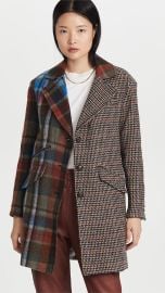 Veronica Beard India Patchwork Dickey Coat at Shopbop