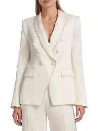 Veronica Beard Jagger Bead Detail Dickey Jacket at Saks Fifth Avenue