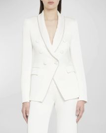 Veronica Beard Jagger Bead Detail Dickey Jacket at Neiman Marcus