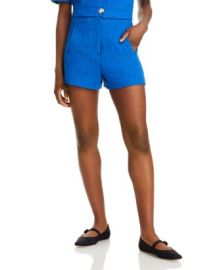 Veronica Beard Jazmin Cotton High Rise Shorts Bloomingdales at Bloomingdales