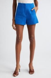 Veronica Beard Jazmin High Waist Tweed Shorts at Nordstrom