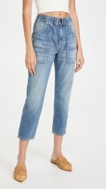 Veronica Beard Jean Arya Jeans with Elastic Waist at Shopbop