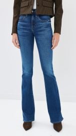 Veronica Beard Jean Beverly High Rise Skinny Flare Jeans | Shopbop at Shopbop