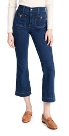 Veronica Beard Jean Carson High Rise Ankle Flare Jeans at Shopbop