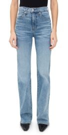 Veronica Beard Jean Crosbie Wide Leg Jeans Rebel Stone 31 at Shopbop