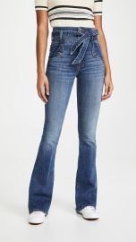 Veronica Beard Jean Giselle High Rise Flare Skinny Jeans at Shopbop