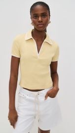 Veronica Beard Jean Kearney Tee with Contrast Piping | Shopbop at Shopbop