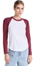 Veronica Beard Jean Mason Baseball Tee at Shopbop