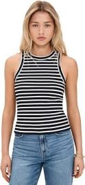 Veronica Beard Jean Womenx27s Cropped Jordyn Tank at Womens Clothing store at Amazon