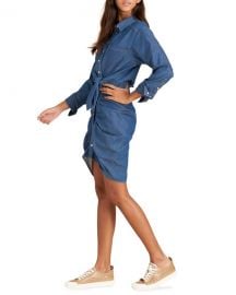 Veronica Beard Jeans Sierra Chambray Shirtdress at Neiman Marcus