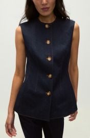 Veronica Beard Jessup Denim Vest at Nordstrom