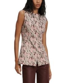 Veronica Beard Jessup Floral Vest Bloomingdale39s at Bloomingdales