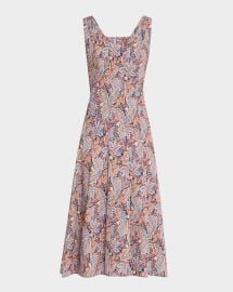 Veronica Beard Jolie Fit And Flare Midi Dress at Neiman Marcus