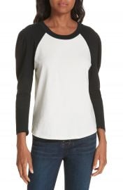 Veronica Beard Josey Baseball Tee at Nordstrom