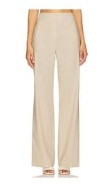 Veronica Beard Jude Pant In Natural Gold at Revolve