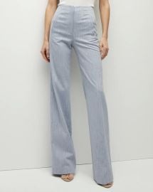 Veronica Beard Jude Wide Leg Cotton Blend Pants at Veronica Beard