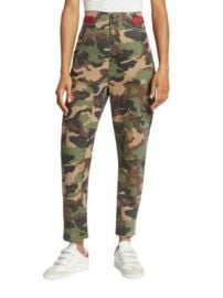 Veronica Beard Kane Straight Leg Camouflage Pants on SALE at Saks Off 5th