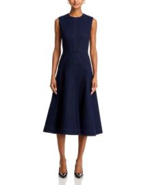 Veronica Beard Karrigan Denim Midi Dress at Bloomingdales