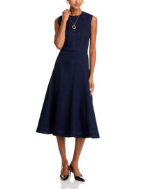 Veronica Beard Karrigan Denim Midi Dress Bloomingdales at Bloomingdales