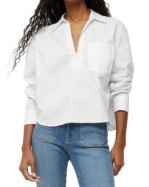 Veronica Beard Khai Cropped Top Bloomingdales at Bloomingdales