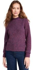 Veronica Beard Komal Pullover Red Multi XL at Shopbop